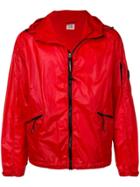 Cp Company Zipped-up Bomber Jacket - Red