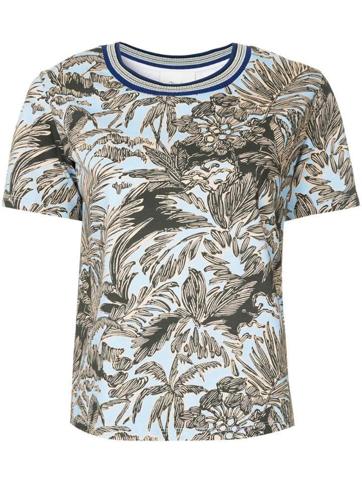 3.1 Phillip Lim Floral-print T-shirt - Multicolour
