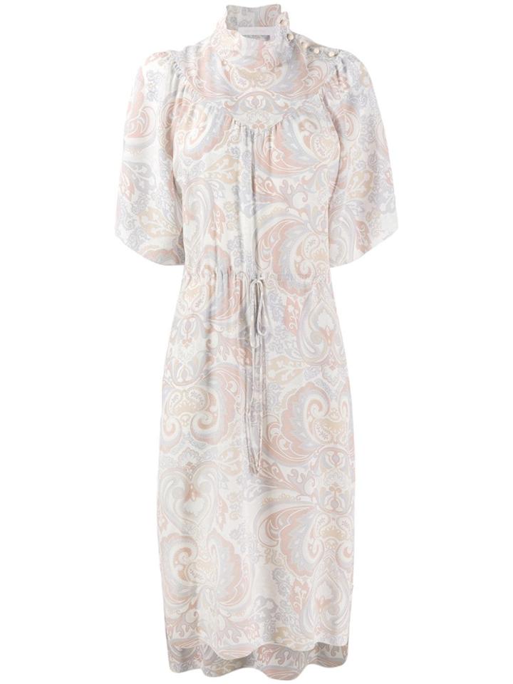 See By Chloé Paisley Print Dress - Neutrals
