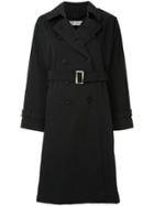 Tu Es Mon Trésor Trench Coat - Black