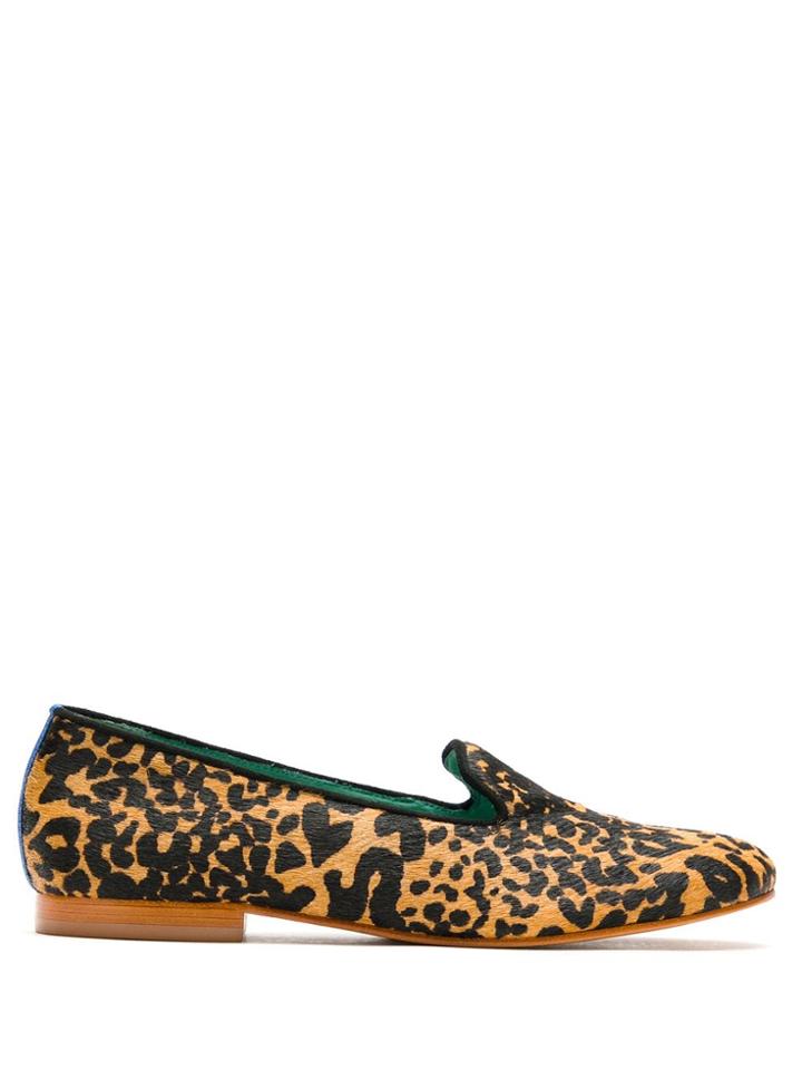 Blue Bird Shoes Onça Itacaré Leather Loafers - Multicolour