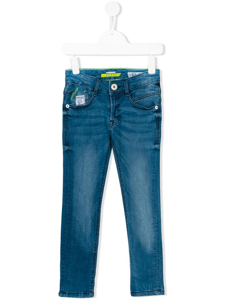 Vingino - Slim Fit Jeans - Kids - Cotton/polyester/spandex/elastane - 10 Yrs, Blue