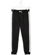 Kenzo Kids Side Logo Trousers - Black