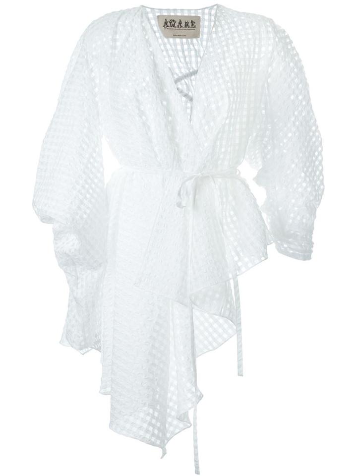 A.w.a.k.e 'wraparound' Blouse