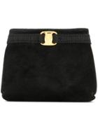 Salvatore Ferragamo Vintage Vara Bag Keychain - Black