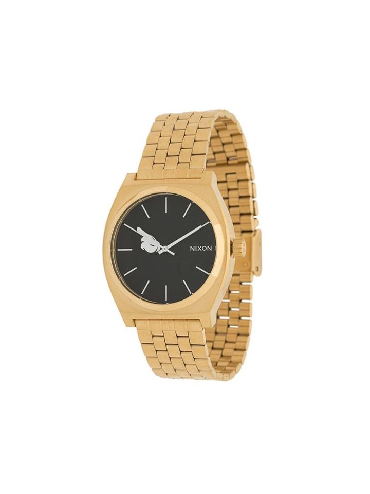 Nixon Time Teller Disney Watch - Gold