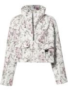 A.l.c. Clarke Floral Anorak, Women's, Size: 6, Nude/neutrals, Cotton/polyester/leather
