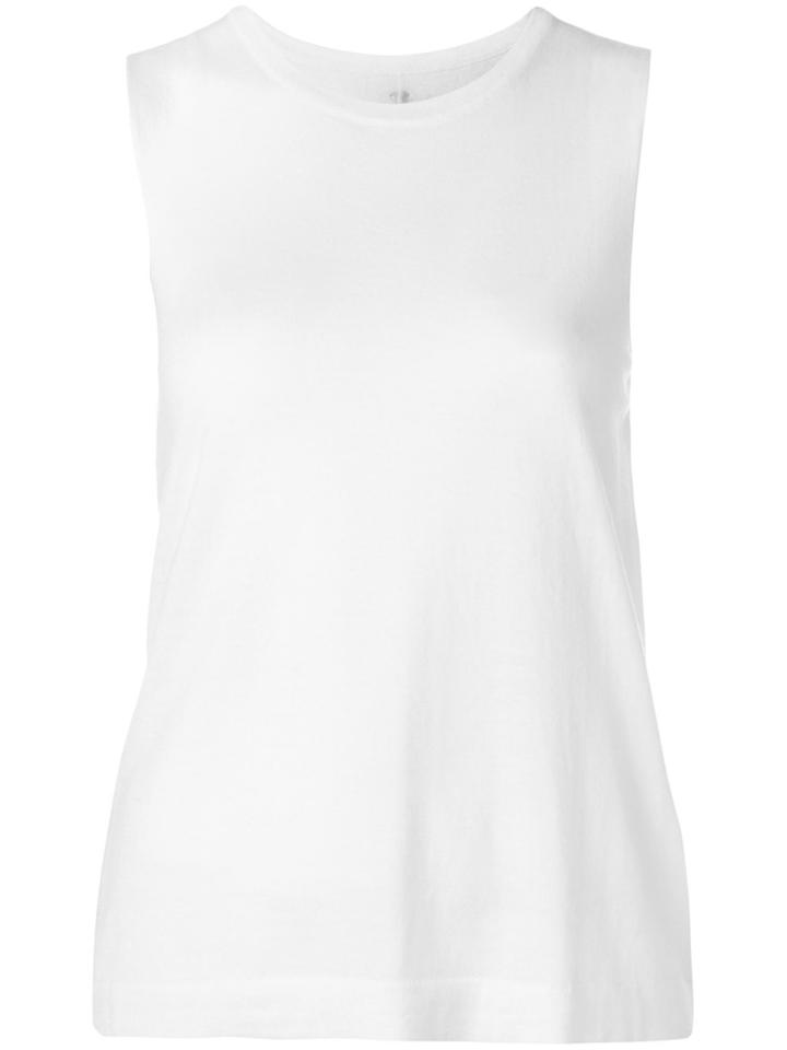 Sottomettimi Crew Neck Tank Top - White