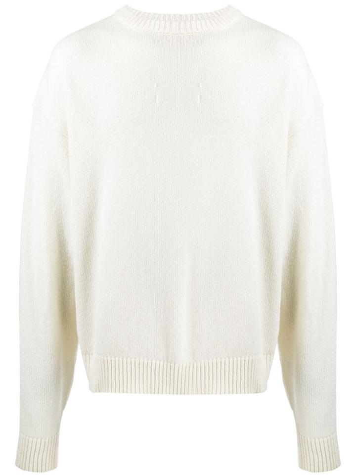 Ottolinger Intarsia Knit Jumper - Neutrals