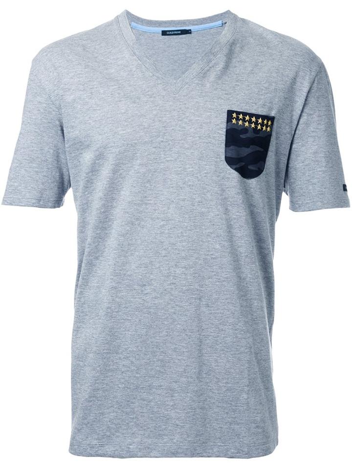 Guild Prime Chest Pocket T-shirt, Men's, Size: 1, Grey, Cotton