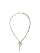 Ader Error Key Chain Necklace - Silver