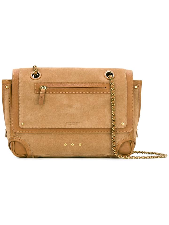 Jérôme Dreyfuss Benji Crossbody Bag - Brown