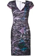 Rubin Singer Lace Overlay Dress - Black