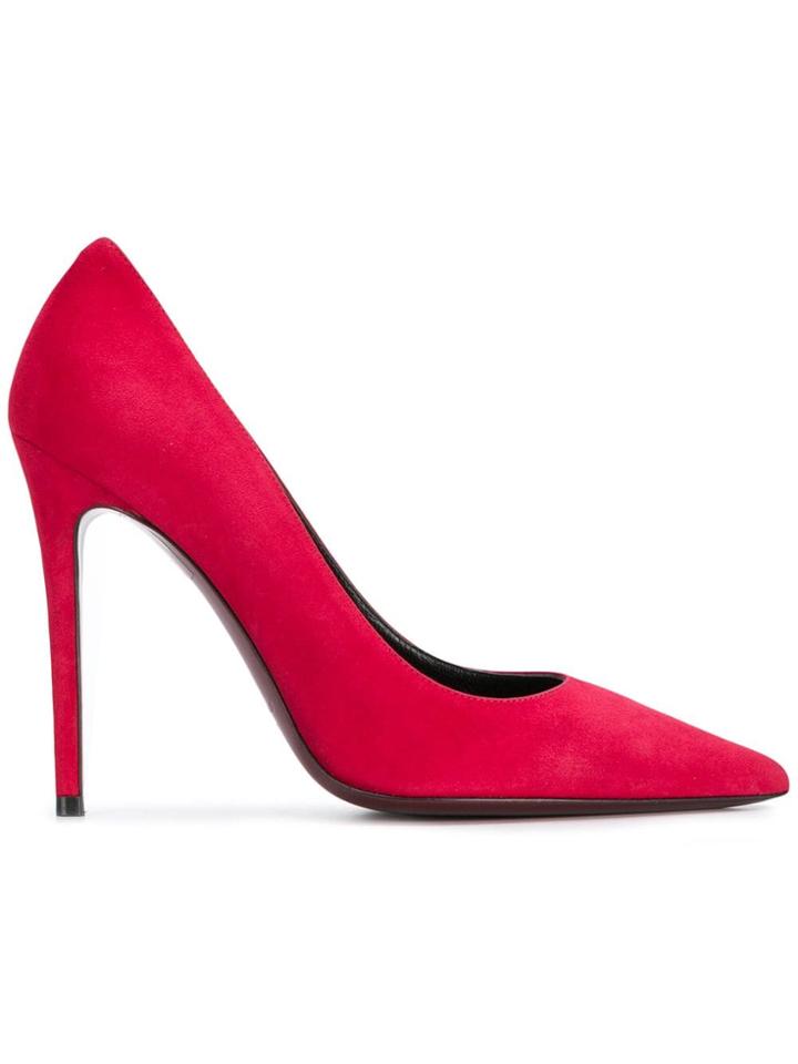 Deimille Camoscio Pumps - Red