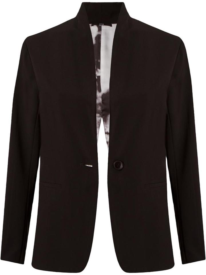 Uma Raquel Davidowicz 'tamisa' Blazer, Women's, Size: 40, Black, Polyester/spandex/elastane