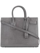 Small Sac De Jour Tote - Women - Leather - One Size, Grey, Leather, Saint Laurent