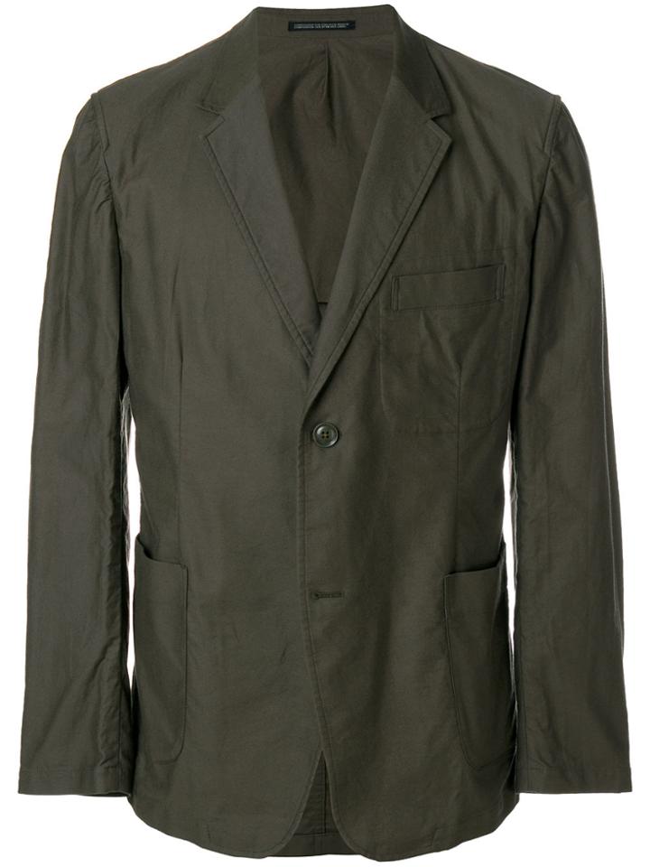 Yohji Yamamoto Classic Blazer - Green