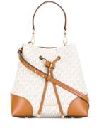 Michael Michael Kors Medium Mercer Gallery Bucket Bag - Neutrals