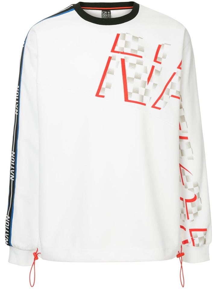 P.e Nation Arm Track Sweat - White