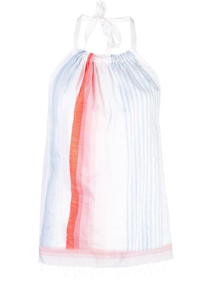 Lemlem Biftu Halter Top - Blue