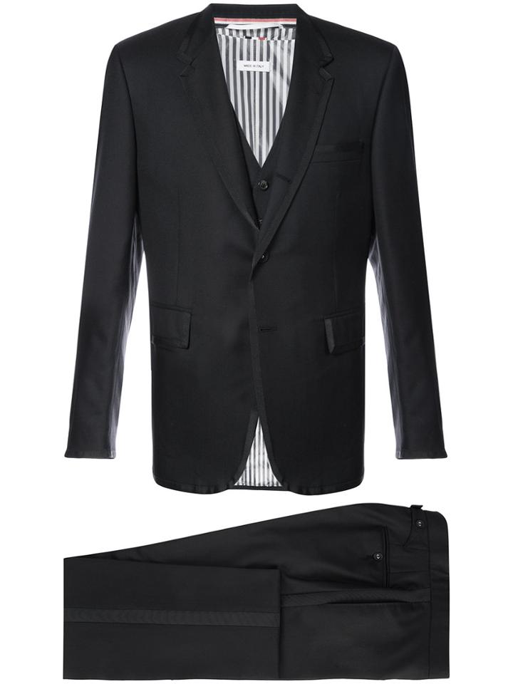 Thom Browne 3 Piece Tuxedo - Black