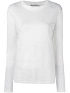 Acne Studios Taline Long Sleeve T-shirt - White
