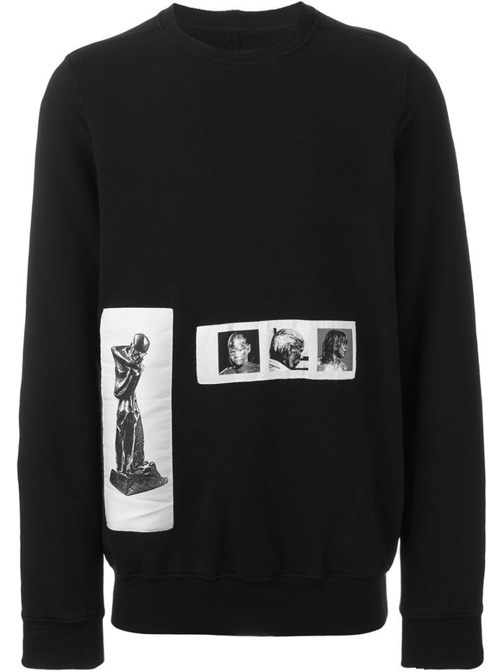 Rick Owens Drkshdw Photo Patch Sweatshirt