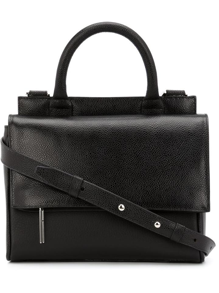 Hayward Mini Maggie Messenger, Black, Leather