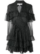 Diane Von Furstenberg Martina Dots Dress - Black