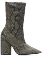Yeezy Kelp Embossed Ankle Boots - Grey