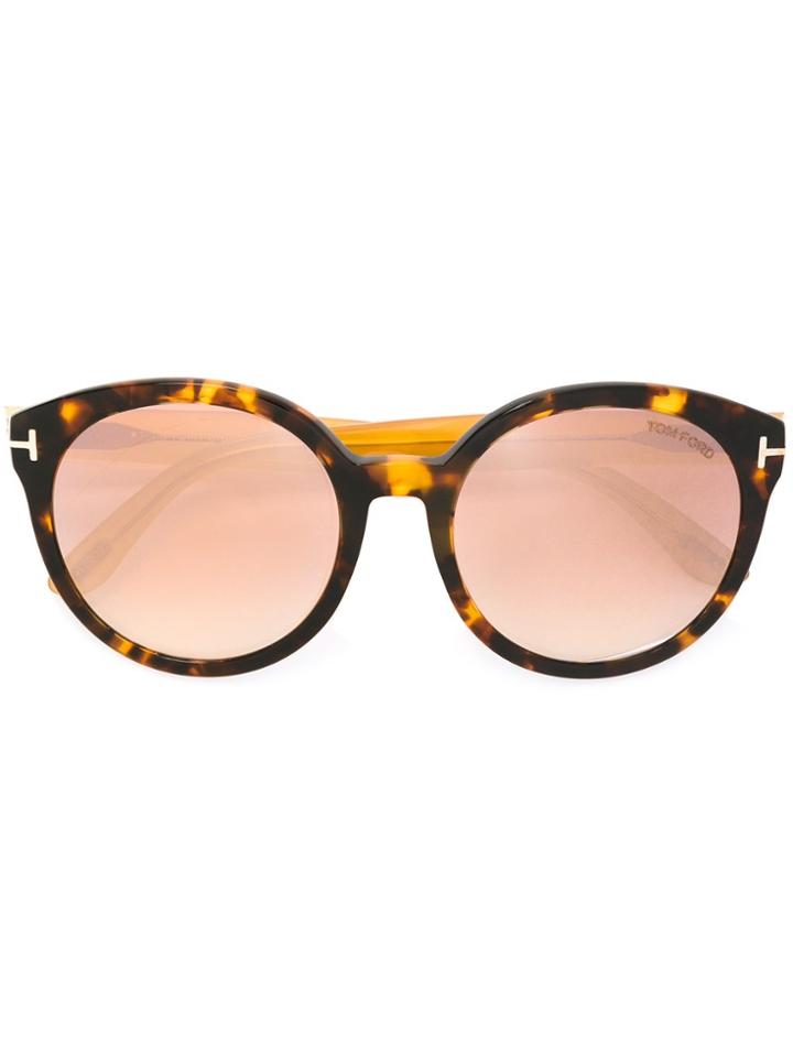 Tom Ford Eyewear Philippa Sunglasses - Yellow & Orange