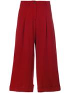 Société Anonyme Dietrich Cropped Trousers - Red