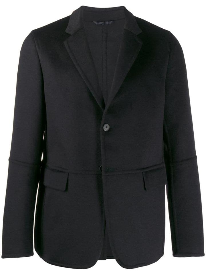 Prada Stitched Details Blazer - Black