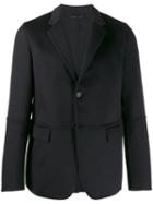 Prada Stitched Details Blazer - Black