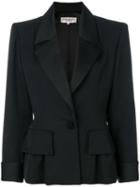 Yves Saint Laurent Pre-owned Structured Jacket - Black
