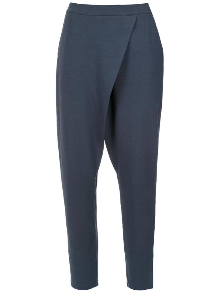 Uma Raquel Davidowicz Sintra Wrap Style Trousers - Blue