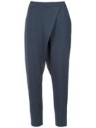Uma Raquel Davidowicz Sintra Wrap Style Trousers - Blue