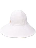 Emilio Pucci Wide Brim Hat - White