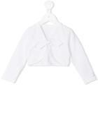 Lapin House - Cropped Cardigan - Kids - Cotton/spandex/elastane - 12 Mth, White