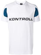 Kappa Kontroll Mesh-panelled T-shirt - White