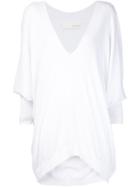 Isabel Benenato Deep V-neck Sweater