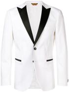 Tonello Two Tone Blazer - White