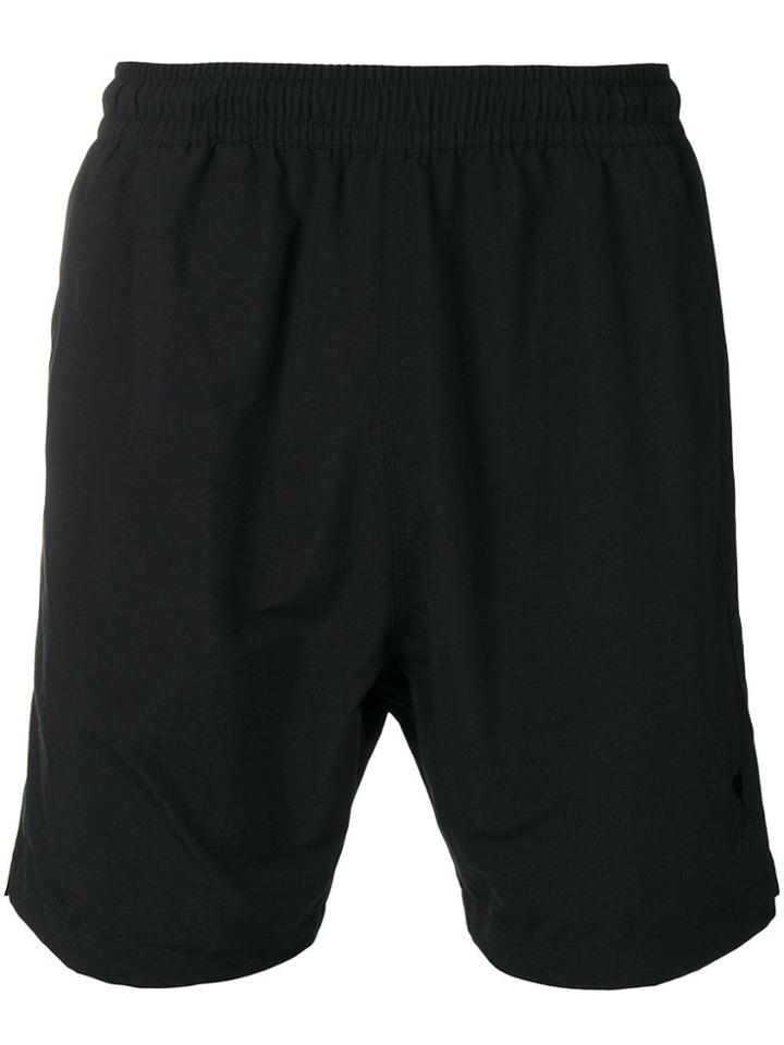 Ami Alexandre Mattiussi Ami De Coeur Swim Shorts - Black