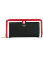 Thom Browne Striped Zip-around Wallet