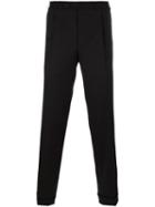 Canali Straight Leg Trousers, Men's, Size: 50, Blue, Wool/spandex/elastane