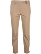 Brunello Cucinelli Skinny Trousers - Brown