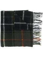 Woolrich Plaid Oversized Scarf - Green