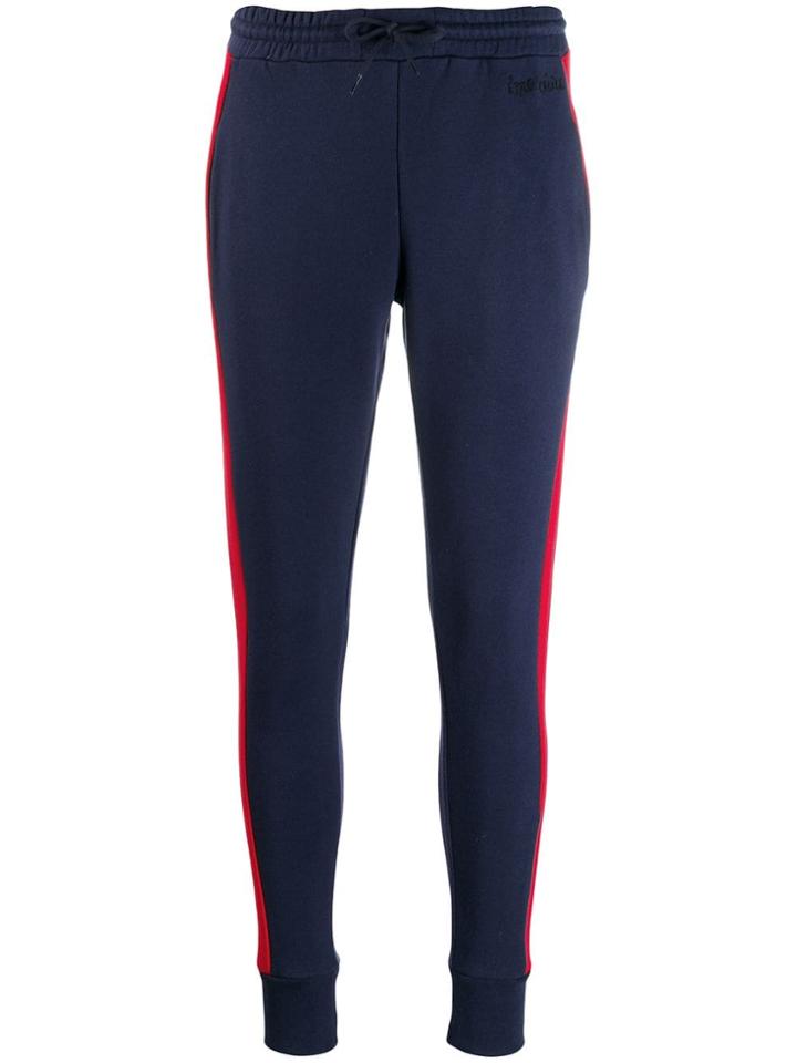 Être Cécile Chevron Track Pants - Blue