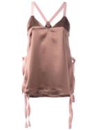 Zoe Jordan - Donato Strap Cami - Women - Polyester/triacetate - 12, Brown, Polyester/triacetate