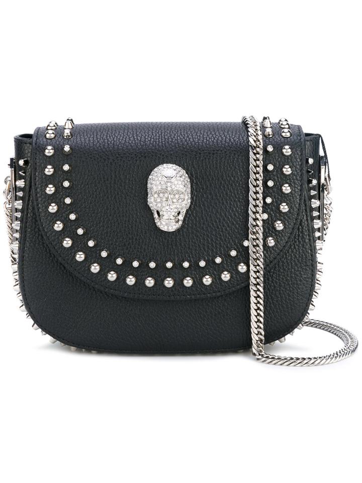 Philipp Plein Embellished Bag - Black